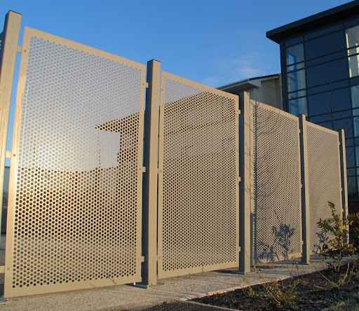 Перфорированный профнастил — объект 5